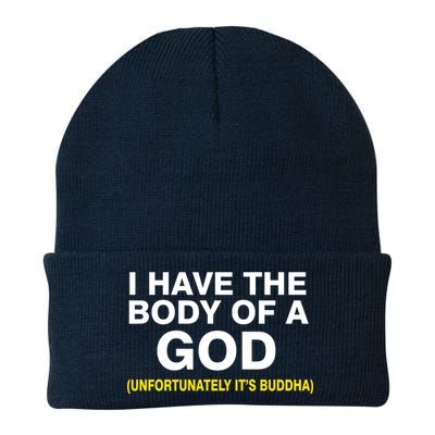 I Have A Body Of A God Buddha Knit Cap Winter Beanie