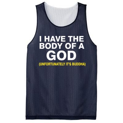 I Have A Body Of A God Buddha Mesh Reversible Basketball Jersey Tank