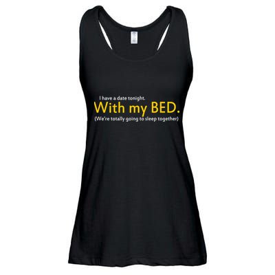 I Have A Date Tonight Ladies Essential Flowy Tank