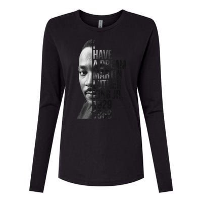 I Have a Dream Martin Luther King Jr. 1929-1968 Womens Cotton Relaxed Long Sleeve T-Shirt