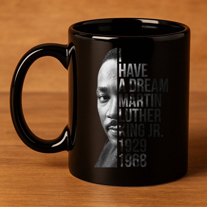 I Have a Dream Martin Luther King Jr. 1929-1968 11oz C Handle Ceramic Mug