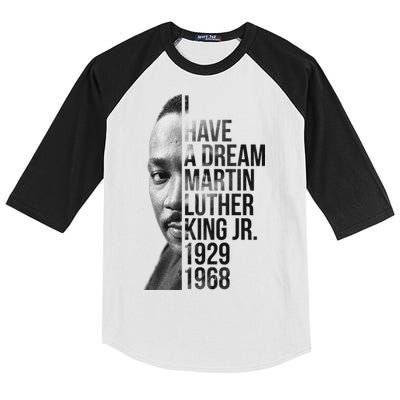 I Have a Dream Martin Luther King Jr. 1929-1968 Kids Colorblock Raglan Jersey