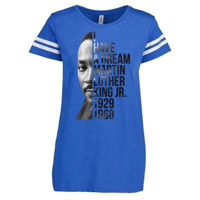 I Have a Dream Martin Luther King Jr. 1929-1968 Enza Ladies Jersey Football T-Shirt