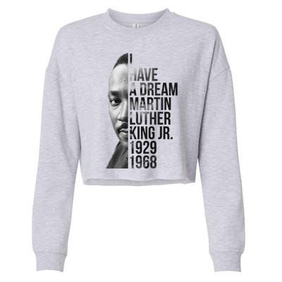 I Have a Dream Martin Luther King Jr. 1929-1968 Cropped Pullover Crew