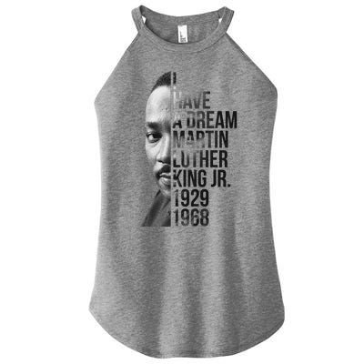 I Have a Dream Martin Luther King Jr. 1929-1968 Women's Perfect Tri Rocker Tank