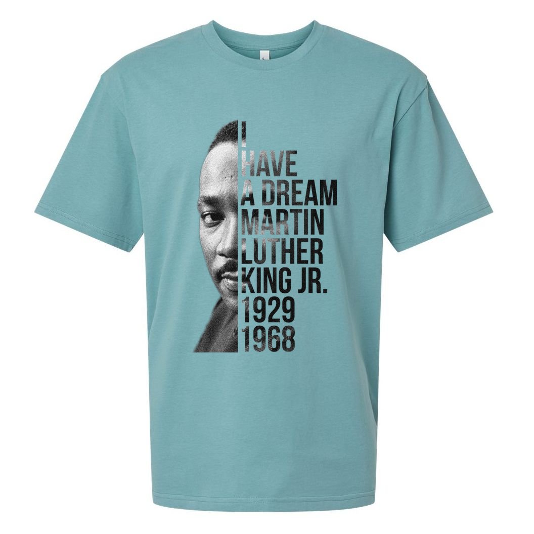 I Have a Dream Martin Luther King Jr. 1929-1968 Sueded Cloud Jersey T-Shirt