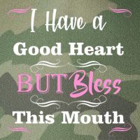 I Have A Good Heart But Bless This Mouth1 Legacy Tie Dye Trucker Hat