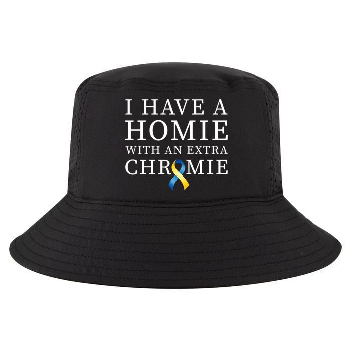 I Have A Homie With An Extra Chromie Cool Comfort Performance Bucket Hat