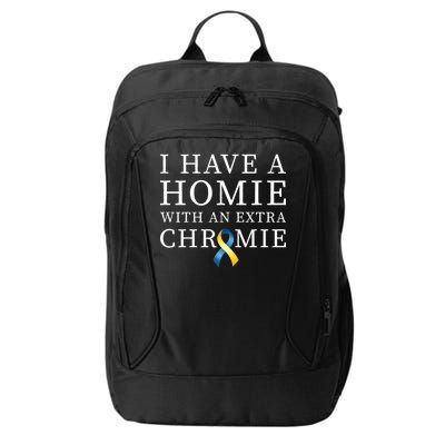 I Have A Homie With An Extra Chromie City Backpack