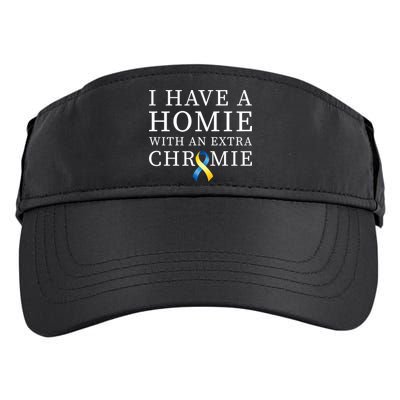 I Have A Homie With An Extra Chromie Adult Drive Performance Visor