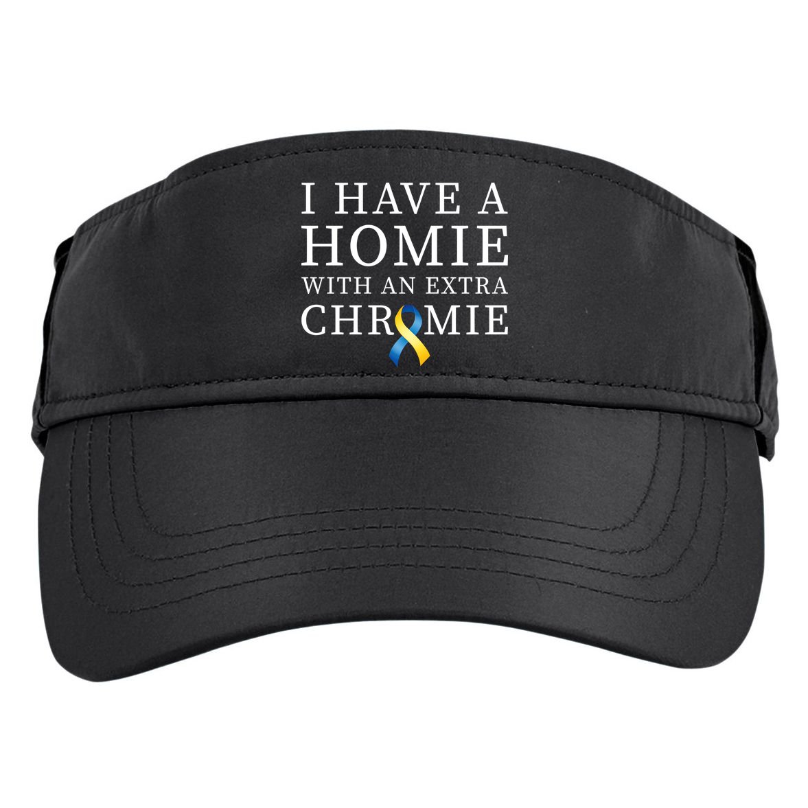 I Have A Homie With An Extra Chromie Adult Drive Performance Visor