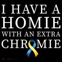 I Have A Homie With An Extra Chromie Short Acrylic Beanie