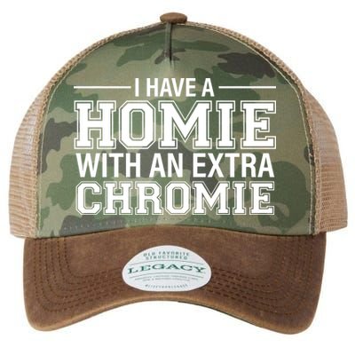 I Have A Homie With An Extra Chromie Down Syndrome Legacy Tie Dye Trucker Hat
