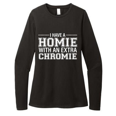 I Have A Homie With An Extra Chromie Down Syndrome Womens CVC Long Sleeve Shirt