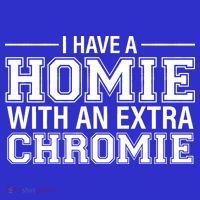 I Have A Homie With An Extra Chromie Down Syndrome Button