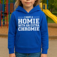 I Have A Homie With An Extra Chromie Down Syndrome Kids Hoodie