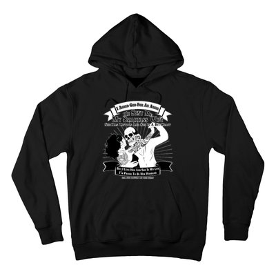 I Have A My Smartass Tattooed Wife  Hoodie