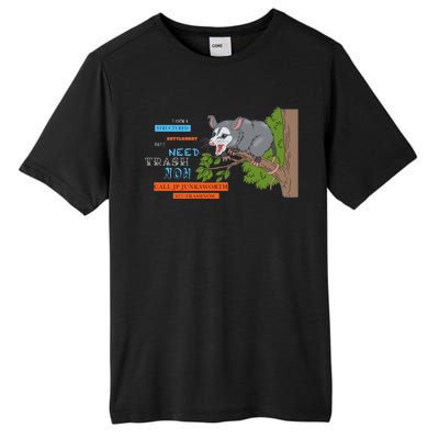 I Have A Structured Settlement Need Trash Now Funny Tall Fusion ChromaSoft Performance T-Shirt