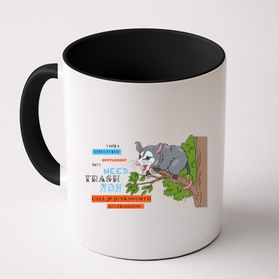 I Have A Structured Settlement Need Trash Now Funny Mug