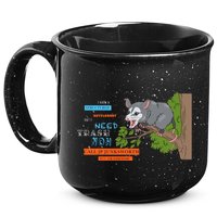 I Have A Structured Settlement Need Trash Now Funny 15oz Campfire Ceramic Mug