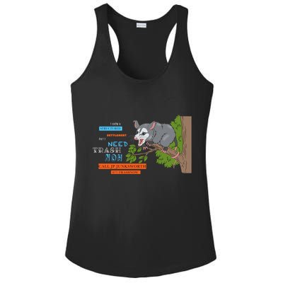 I Have A Structured Settlement Need Trash Now Funny Ladies PosiCharge Competitor Racerback Tank