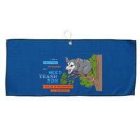 I Have A Structured Settlement Need Trash Now Funny Large Microfiber Waffle Golf Towel