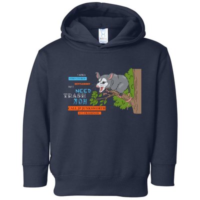 I Have A Structured Settlement Need Trash Now Funny Toddler Hoodie