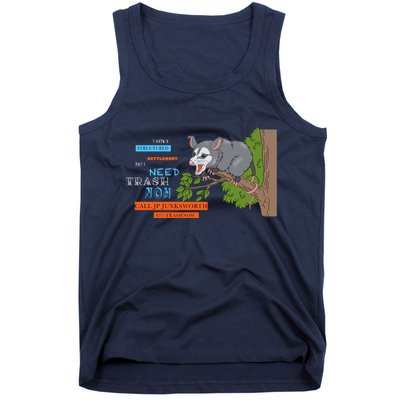 I Have A Structured Settlement Need Trash Now Funny Tank Top