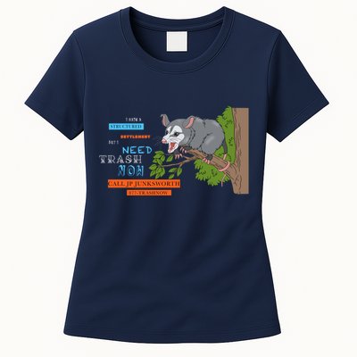 I Have A Structured Settlement Need Trash Now Funny Womens T-Shirt