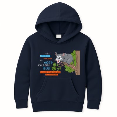 I Have A Structured Settlement Need Trash Now Funny Kids Hoodie