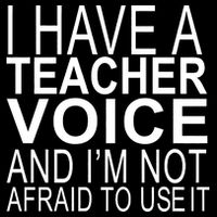 I Have A Teacher Voice And I'm Not Afraid To Use It Daily Commute Backpack
