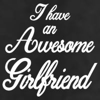 I Have An Awesome Girlfriend 7 Panel Mesh Trucker Snapback Hat