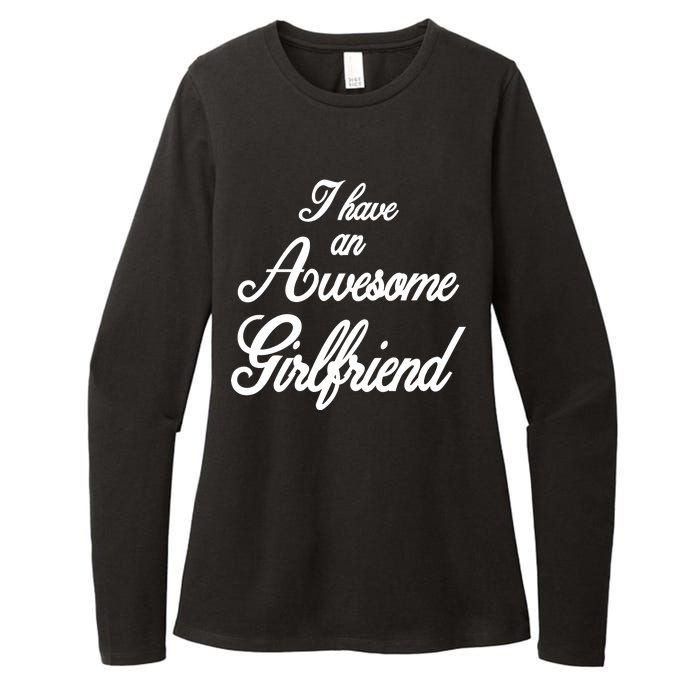 I Have An Awesome Girlfriend Womens CVC Long Sleeve Shirt