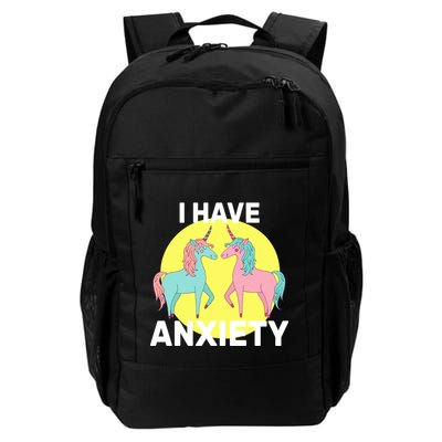 I Have Anxiety Unicorn Daily Commute Backpack
