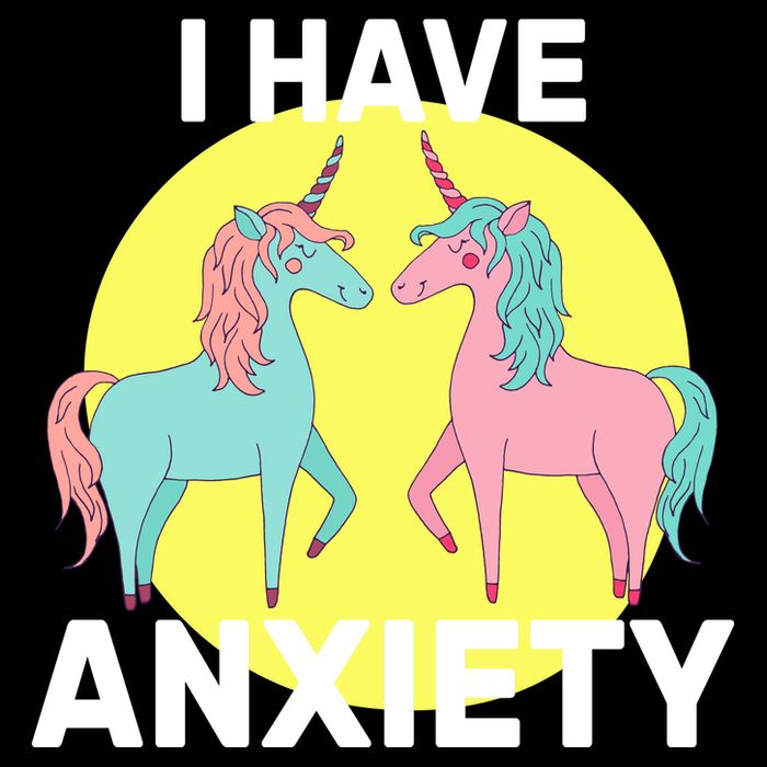 I Have Anxiety Unicorn Sustainable Bucket Hat