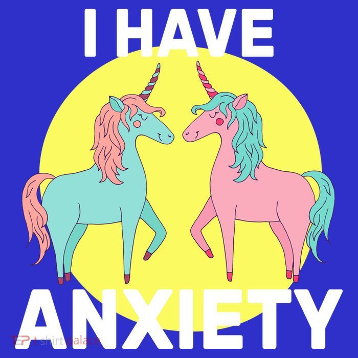 I Have Anxiety Unicorn Button