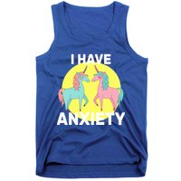 I Have Anxiety Unicorn Tank Top