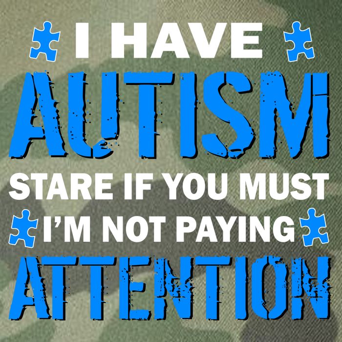 I Have Autism Stare If You Must I'm Not Paying Attention Legacy Tie Dye Trucker Hat