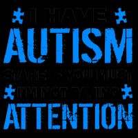 I Have Autism Stare If You Must Not Paying Attention Mug