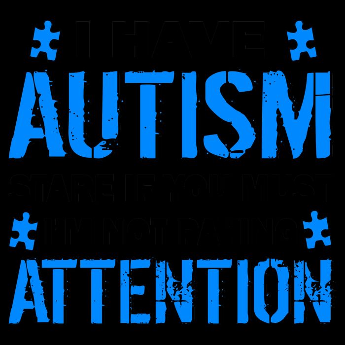 I Have Autism Stare If You Must Not Paying Attention Mug