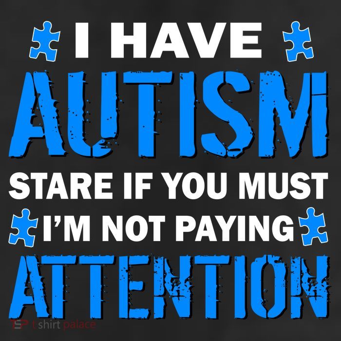 I Have Autism Stare If You Must Not Paying Attention 25L Jumbo Tote