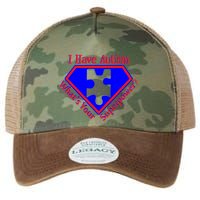 I Have Autism What's Your Super Power Legacy Tie Dye Trucker Hat