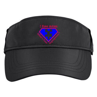 I Have Autism What's Your Super Power Adult Drive Performance Visor