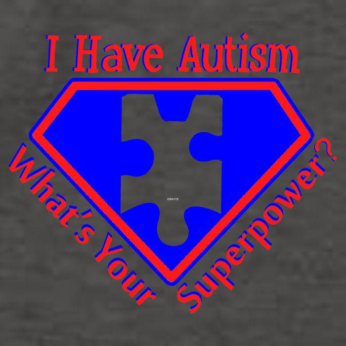 I Have Autism What's Your Super Power Vector Backpack