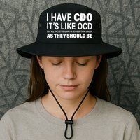 I Have CDO Its Like OCD But In Alphabetical Order Bucket Hat