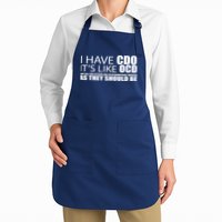 I Have CDO It's Like OCD Funny Sarcastic Apron