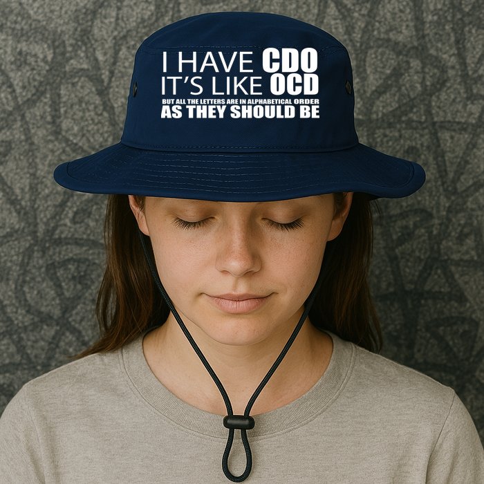 I Have CDO It's Like OCD Funny Sarcastic Bucket Hat