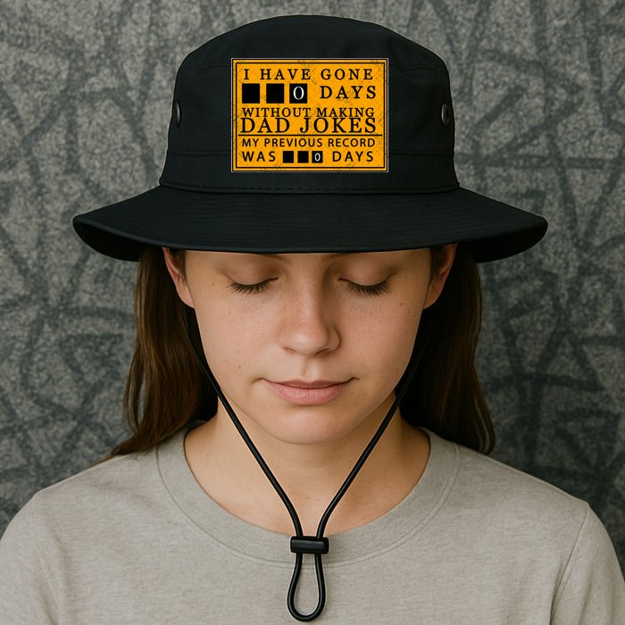 I Have Gone 0 Days Without Making A Dad Joke Bucket Hat