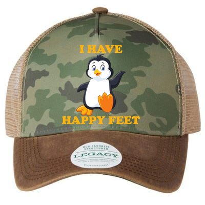 I Have Happy Feet Legacy Tie Dye Trucker Hat
