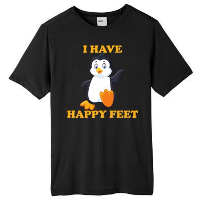 I Have Happy Feet Tall Fusion ChromaSoft Performance T-Shirt